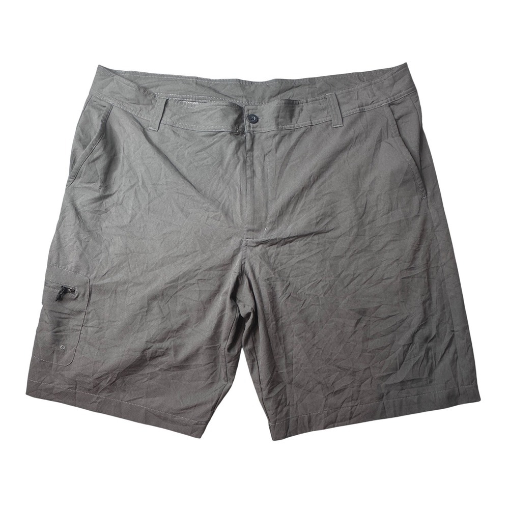 Magellan‎ Shorts Mens 44 Gray Fish Gear Water Repellent Cargo Hiking Fishing